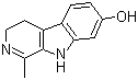结构式 CAS# 525-57-5, 去甲骆驼蓬碱; 骆驼蓬酚