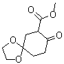 Methyl 8-oxo-1,4-dioxaspiro[4.5]decane-7-carboxylate molecular structure (CAS 52506-21-5)