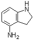 2,3-Dihydro-1H-indol-4-amine molecular structure (CAS 52537-01-6)
