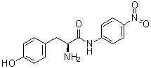 结构式 CAS# 52551-07-2, L-酪氨酰对硝基苯胺