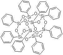 Octaphenylsilsesquioxane molecular structure (CAS 5256-79-1)