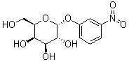 3-硝基苯基 alpha-D-半乳糖苷分子结构 (CAS 52571-71-8)