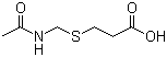 3-(Acetamidomethylthio)propanoic acid molecular structure (CAS 52574-08-0)