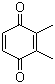 structure of CAS# 526-86-3, 2,3-Dimethyl-1,4-benzoquinone;2,3-Dimethyl-2,5-cyclohexadiene-1,4-dione; 2,3-Dimethyl-p-benzoquinone; 2,3-Dimethyl-p-quinone; 2,3-Dimethylbenzoquinone; 2,3-Dimethylquinone; NSC 402192; o-Xyloquinone