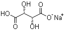 酒石酸氢钠分子结构 (CAS 526-94-3)