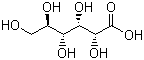 葡萄糖酸分子结构 (CAS 526-95-4)