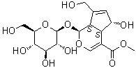 Deacetylasperulosidic acid methyl ester molecular structure (CAS 52613-28-2)