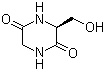 Cyclo(glycyl-L-seryl) molecular structure (CAS 52661-98-0)