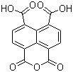1,4,5,8-萘四甲酸 1,8-单酸酐分子结构 (CAS 52671-72-4)