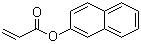 structure of CAS# 52684-34-1, 2-Naphthyl acrylate;2-Propenoic acid 2-naphthalenyl ester