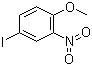 4-碘-2-硝基苯甲醚分子结构 (CAS 52692-09-8)