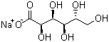 structure of CAS# 527-07-1, Sodium gluconate ;D-Gluconic acid, monosodium salt; Gluconic acid sodium salt