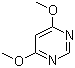 结构式 CAS# 5270-94-0, 4,6-二甲氧基嘧啶