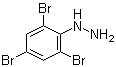 (2,4,6-Tribromophenyl)hydrazine molecular structure (CAS 52722-79-9)