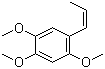 (Z)-1,2,4-三甲氧基-5-丙烯基苯分子结构 (CAS 5273-86-9)