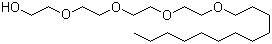 Tetraethyleneglycol monododecyl ether molecular structure (CAS 5274-68-0)