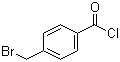 4-Bromomethylbenzoyl chloride molecular structure (CAS 52780-16-2)
