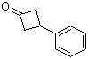 结构式 CAS# 52784-31-3, 3-苯基环丁酮