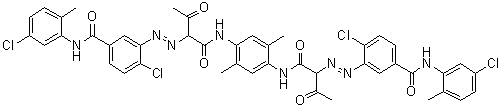 C.I. Pigment Yellow 95 molecular structure (CAS 5280-80-8)