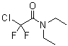 2-氯-N,N-二乙基-2,2-二氟乙酰胺分子结构 (CAS 52801-33-9)