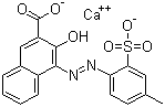 Pigment Red 57:1 molecular structure (CAS 5281-04-9)
