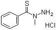 N-Methyl-N-thiobenzoylhydrazine hydrochloride molecular structure (CAS 52816-36-1)