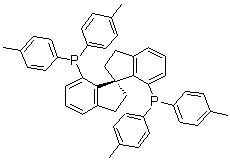 [(1R)-2,2',3,3'-Tetrahydro-1,1'-spirobi[1H-indene]-7,7'-diyl]bis[bis(4-methylphenyl)-phosphine] molecular structure (CAS 528521-87-1)