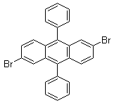 结构式 CAS# 528609-98-5, 2,6-二溴-9,10-二苯基蒽