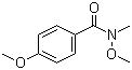 structure of CAS# 52898-49-4, 4,N-Dimethoxy-N-methylbenzamide