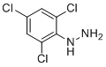 (2,4,6-trichlorophenyl)hydrazine molecular structure (CAS 529-12-4)