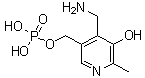 structure of CAS# 529-96-4, Pyridoxamine 5'-phosphate;Pyridoxamine-P