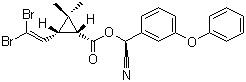 Deltamethrin molecular structure (CAS 52918-63-5)