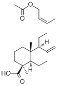 Acetylisocupressic acid molecular structure (CAS 52992-82-2)