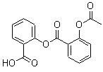 Acetylsalicylsalicylic acid molecular structure (CAS 530-75-6)