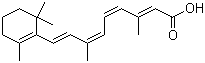 9-顺式维甲酸分子结构 (CAS 5300-03-8)