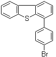 structure of CAS# 530402-77-8, 4-(4-Bromophenyl)dibenzothiophene