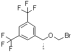 结构式 CAS# 530441-95-3, (R)-1-(1-(溴甲氧基)乙基)-3,5-二(三氟甲基)苯
