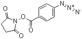 Succinimidyl 4-azidobenzoate molecular structure (CAS 53053-08-0)