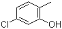 structure of CAS# 5306-98-9, 5-Chloro-2-methylphenol;5-Chloro-o-cresol