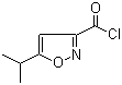 5-Isopropyl-3-isoxazolecarbonyl chloride molecular structure (CAS 53064-56-5)