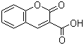structure of CAS# 531-81-7, Coumarin-3-carboxylic acid;2-Oxo-2H-1-benzopyran-3-carboxylic acid