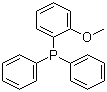 (2-甲氧基苯基)二苯基膦分子结构 (CAS 53111-20-9)
