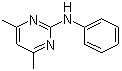 Pyrimethanil molecular structure (CAS 53112-28-0)