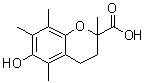 6-Hydroxy-2,5,7,8-tetramethylchroman-2-carboxylic acid molecular structure (CAS 53188-07-1)