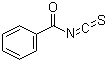 结构式 CAS# 532-55-8, 苯甲酰基异硫氰酸酯