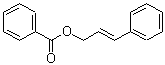 结构式 CAS# 5320-75-2, 苯甲酸肉桂酯