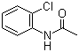 N-(2-氯苯基)乙酰胺分子结构 (CAS 533-17-5)