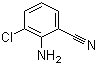 结构式 CAS# 53312-77-9, 2-氨基-3-氯苯甲腈