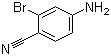 4-Amino-2-bromobenzonitrile molecular structure (CAS 53312-82-6)