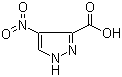 structure of CAS# 5334-40-7, 4-Nitropyrazole-3-carboxylic acid;4-Nitro-1H-pyrazole-3-carboxylic acid